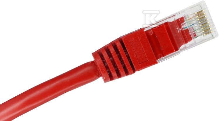 Patchcord U/UTP kat.6A LSOH 0,25m - KKU6ACZE0.25