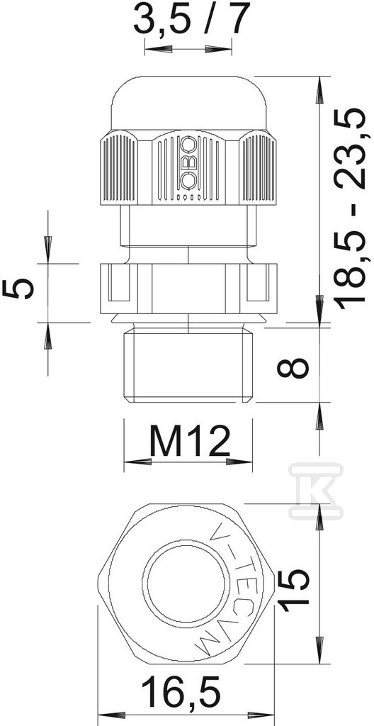 Presepe tip V-TEC VM12 LGR - 2022862