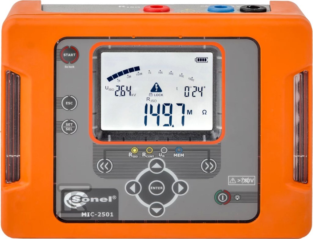 Miernik rezystancji izolacji z - WMPLMIC2501