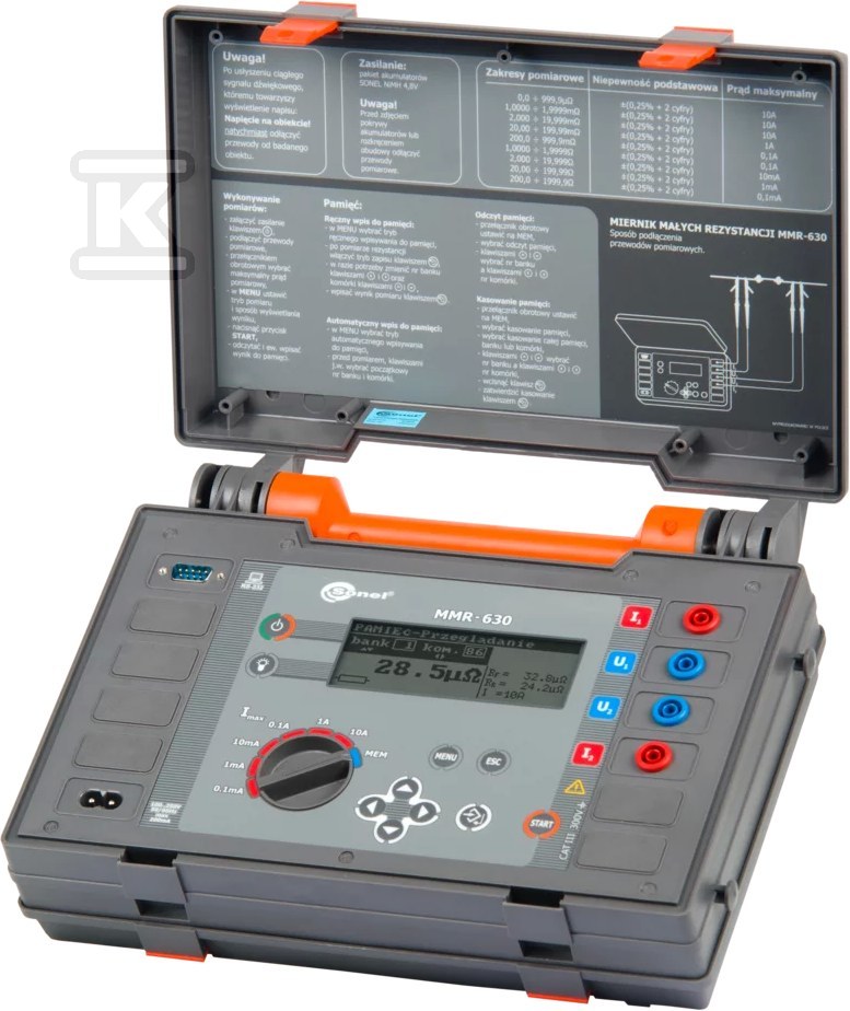 Miernik małych rezystancji z - WMPLMMR630