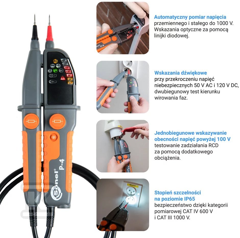 Indicator de tensiune bipolar P-4 - WMGBP4