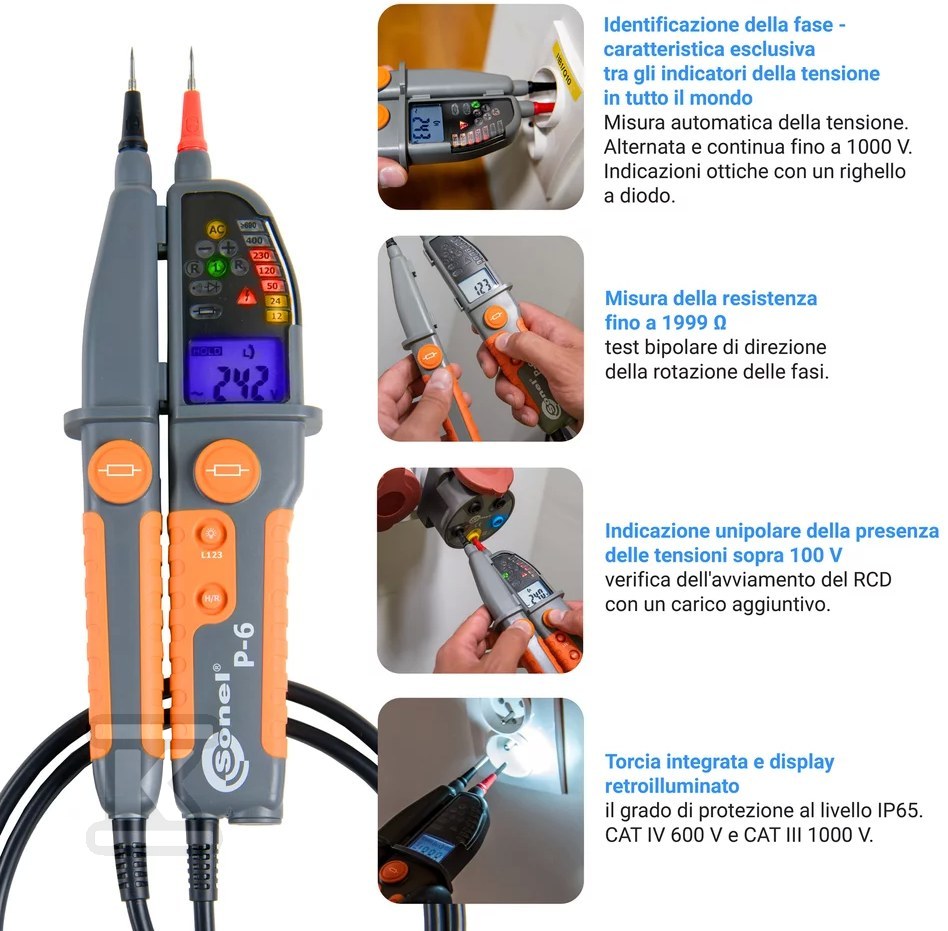 Indicator de tensiune P-6 - WMGBP6