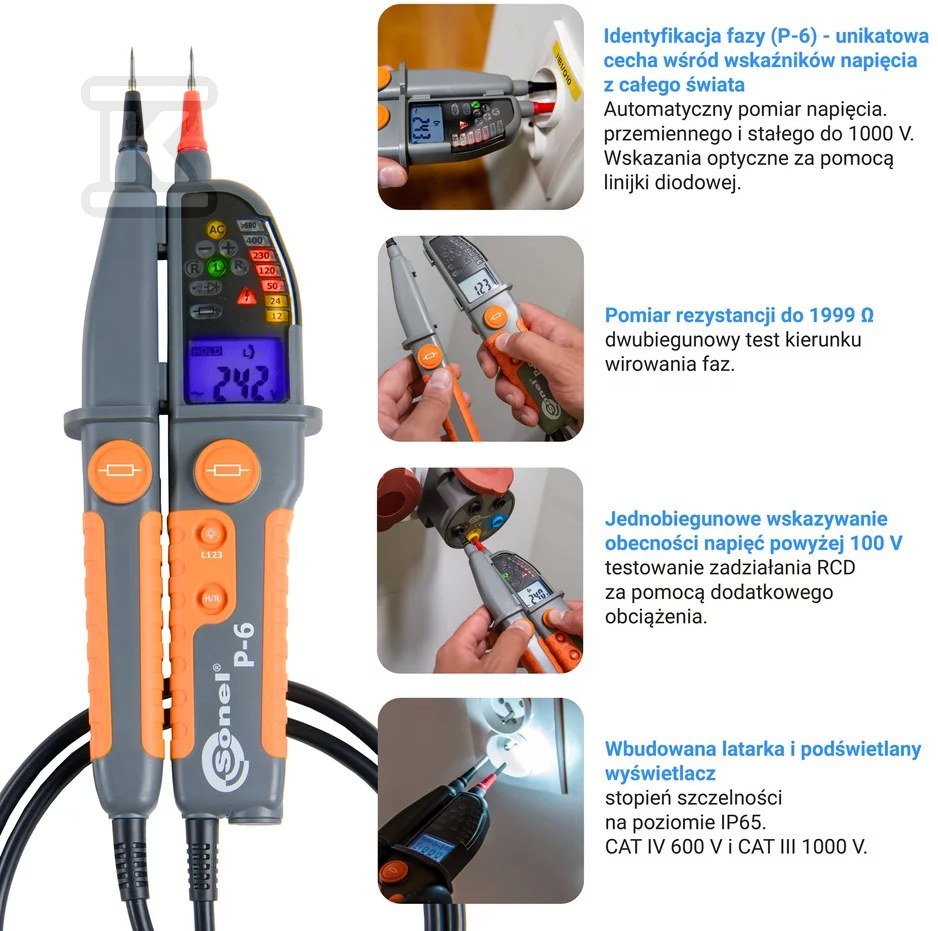 Indicator de tensiune P-6 - WMGBP6