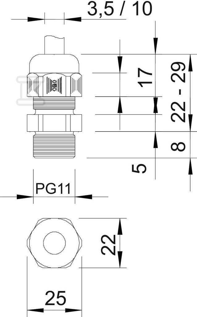 Presepe tip V-TEC PG11 LGR - 2024721