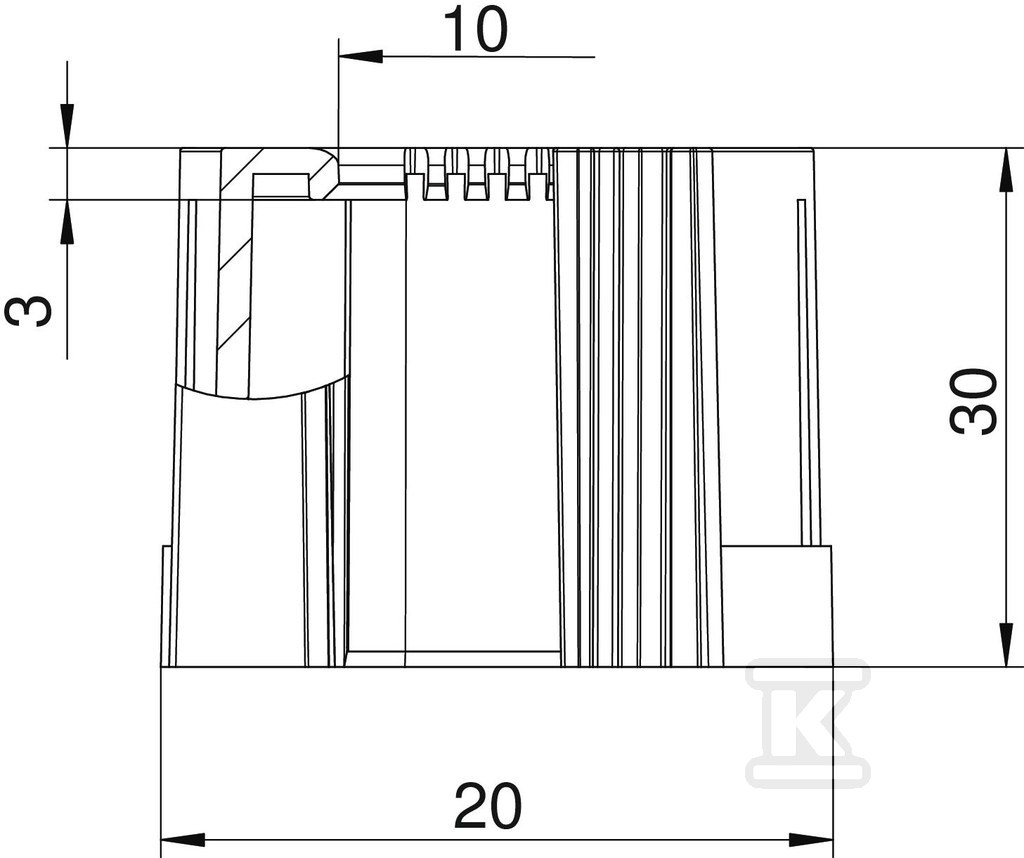 Odvojivi cevni spoj tip 129 TB M16 - 2047812