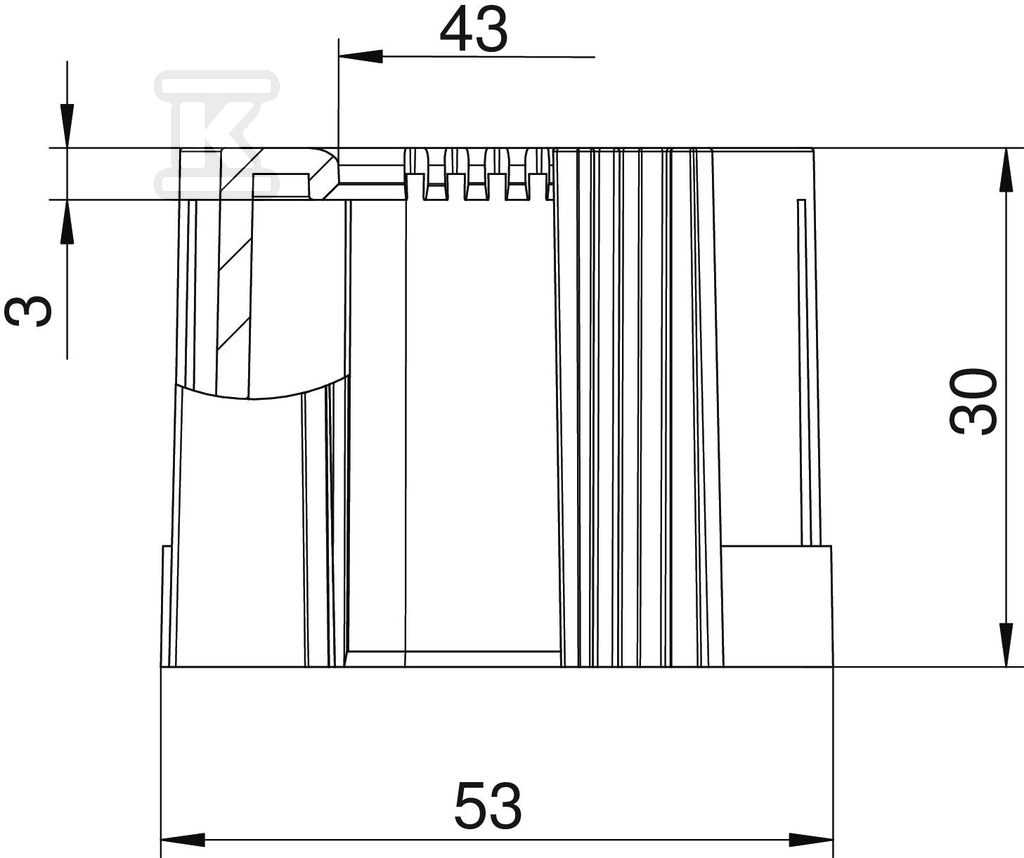 Odvojivi cevni spoj tip 129 TB M50 - 2047890