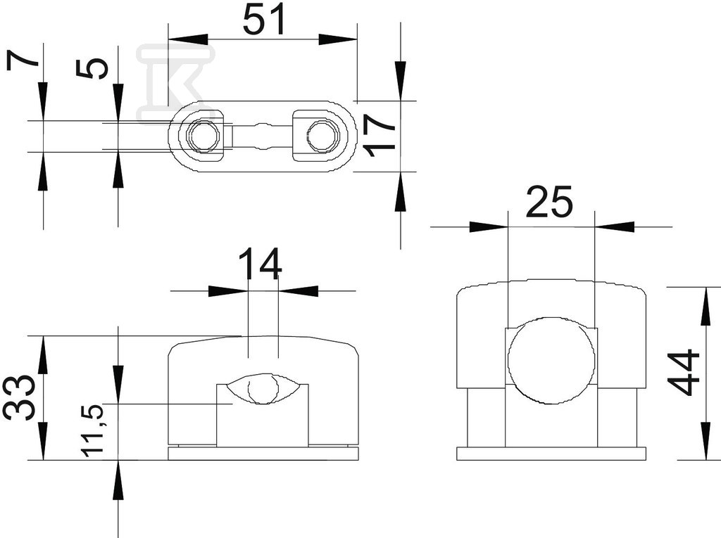 SOM obujmica tip 3081 LGR - 2124254