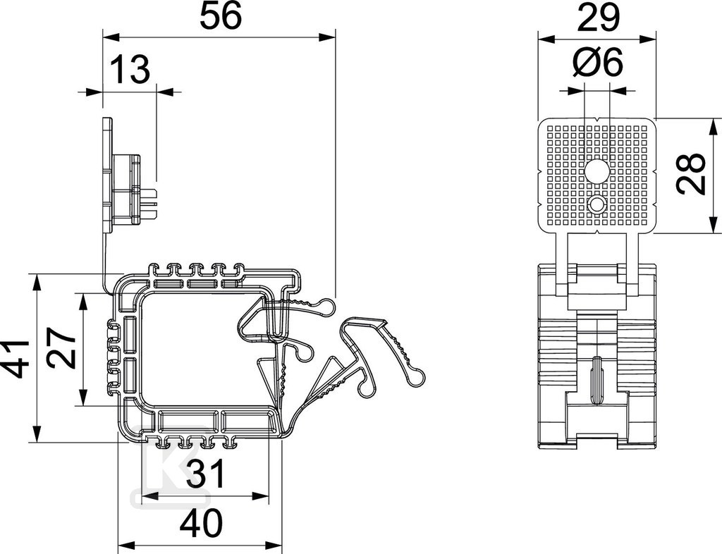 Kolektivní svorka GRIP typ 2031 10 - 2205380