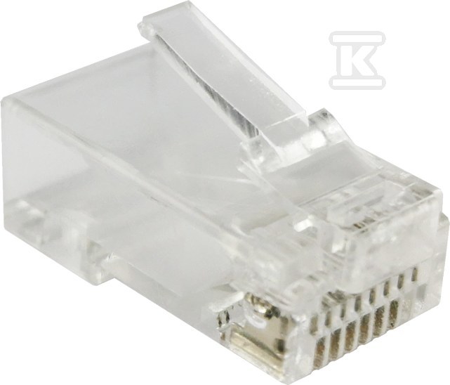 RJ45 UTP cat. 5e pass-through plug - WT118