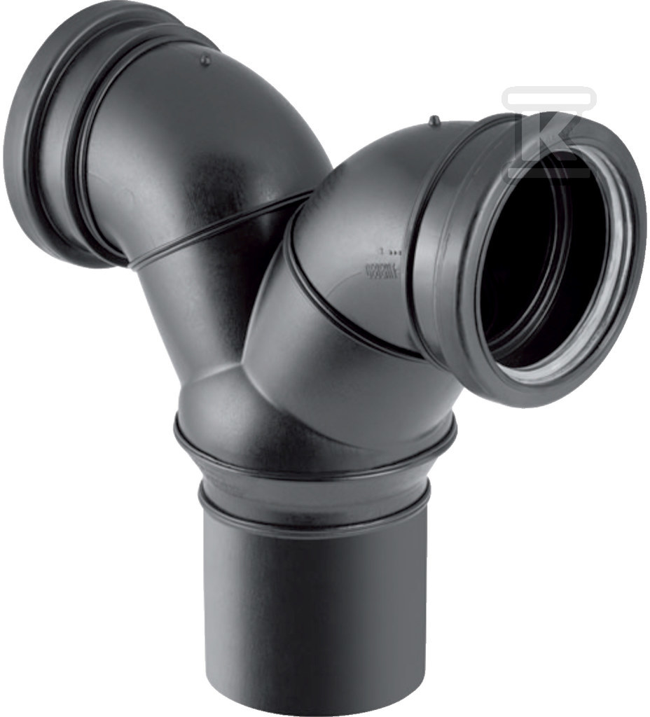 Trójnik PE Silent-db20 HT 110x90/90 - 310.923.14.1