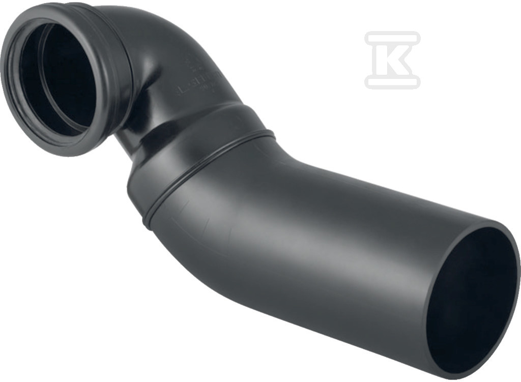 PE drain elbow 90st. P for WC d110/110 - 367.901.16.1