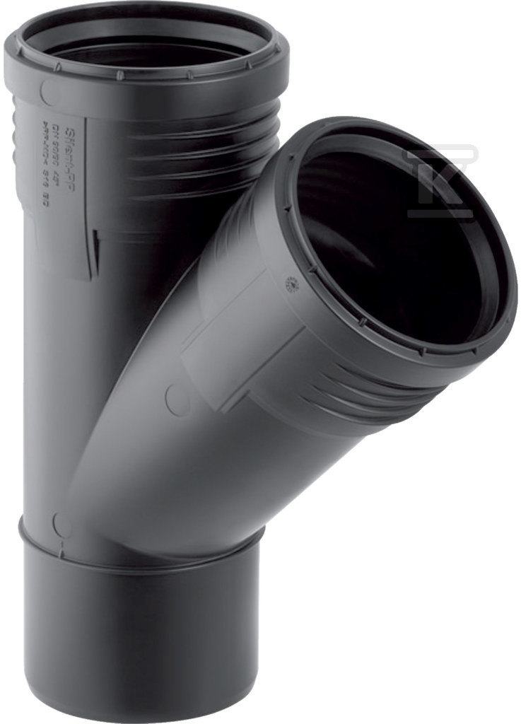 Geberit Silent-PP GTEA 45G tee d110/50 - 390.532.14.1