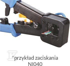 Průchozí zástrčka RJ45 STP cat.6 - WT115