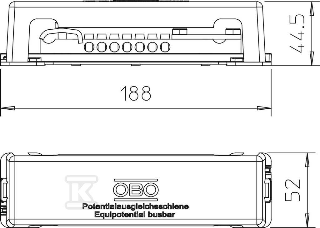 Sabirnica za izjednačavanje potencijala - 5015111