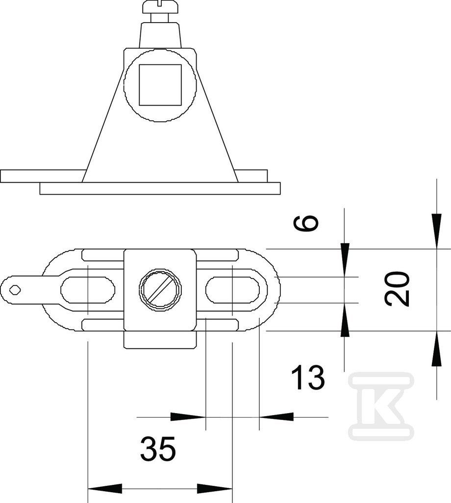 Kozioł szynowy typ 1801 SCH - 5015715