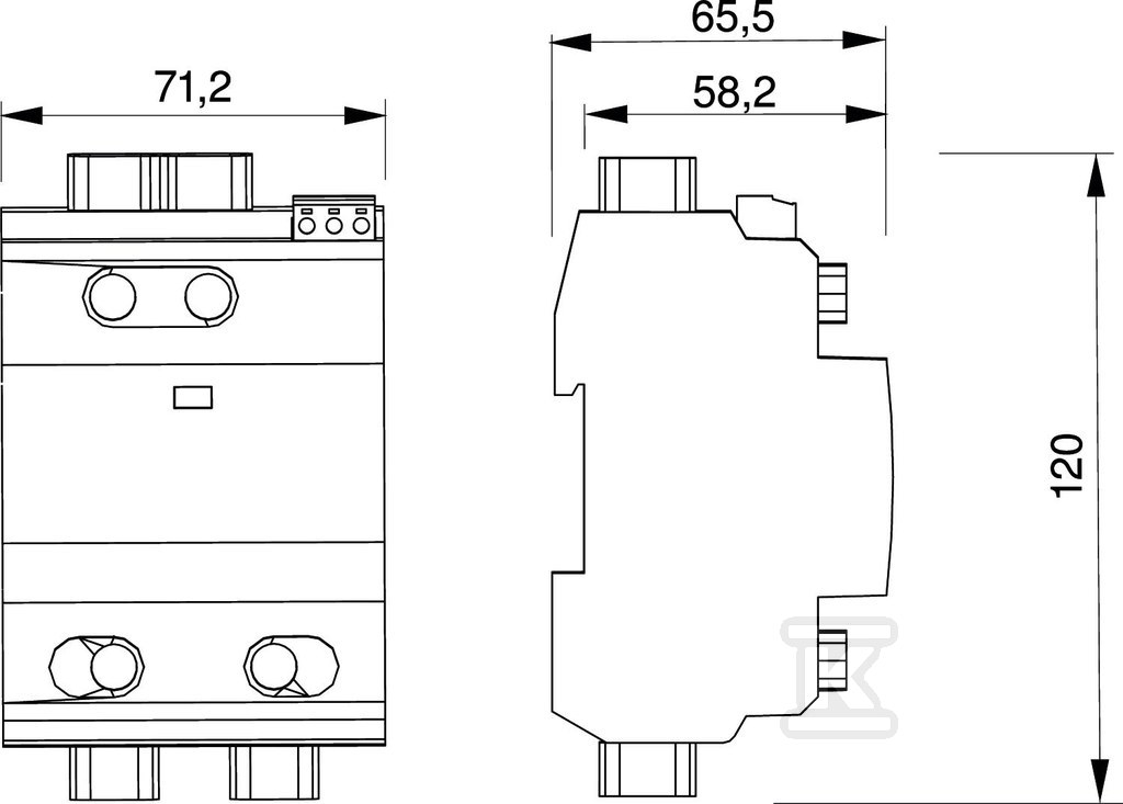 Ogranicznik przepięć 1000Vdc typ - 5094232