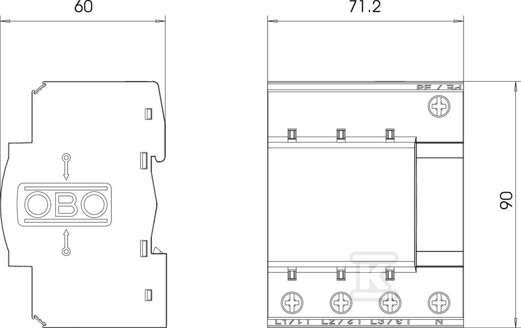 MultiBase MB50 typ MB 50-3+NPE - 5096675