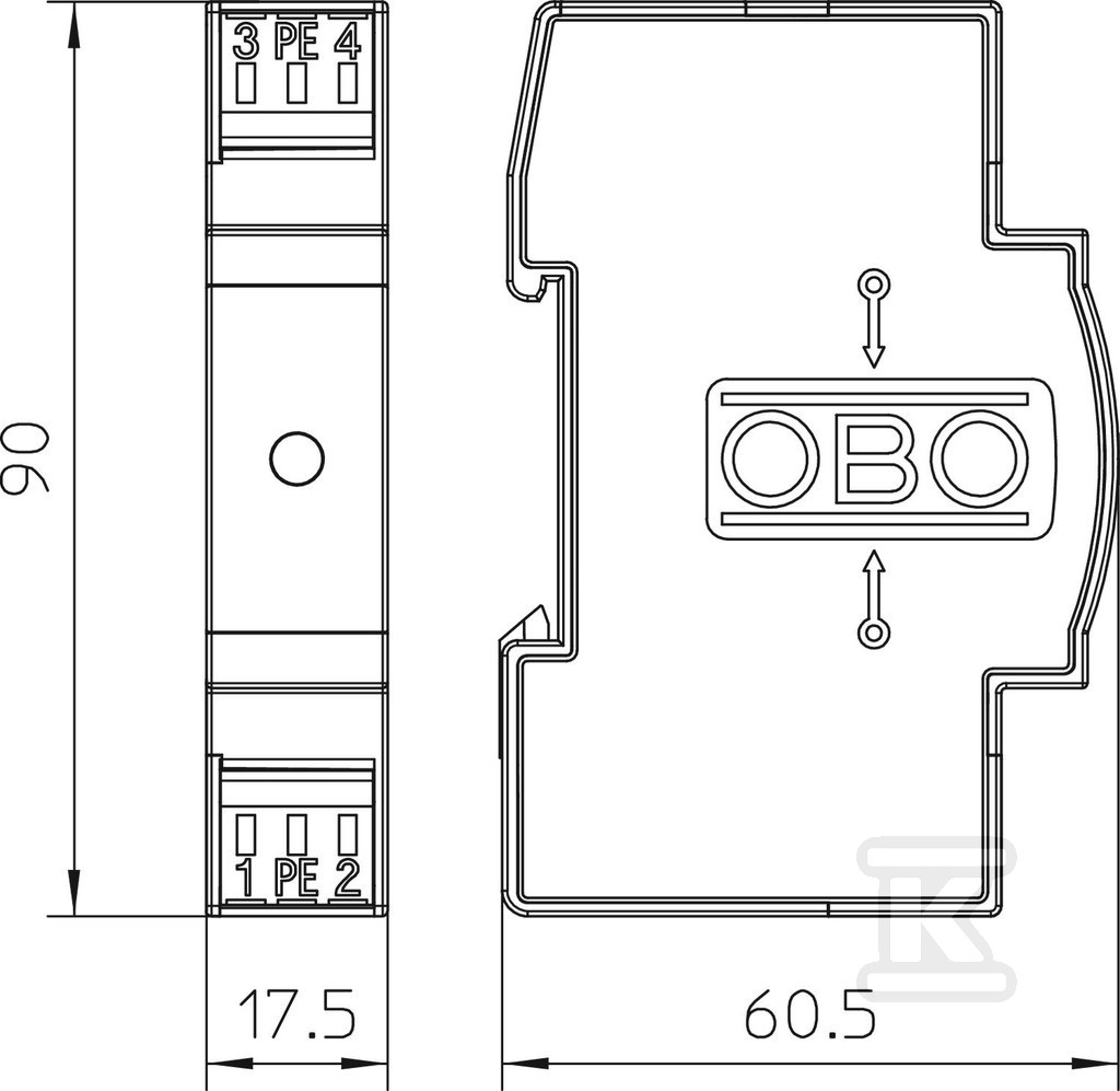 Bariera paratrăsnet tip 230V - 5097650