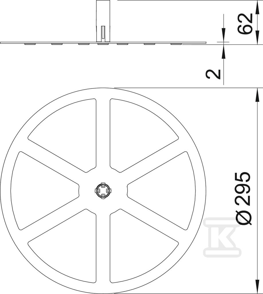 Ochranná základňa typu F-FIX-B10 - 5403124