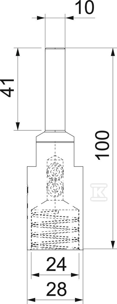 Tipul elementului de conexiune IsCon - 5408022