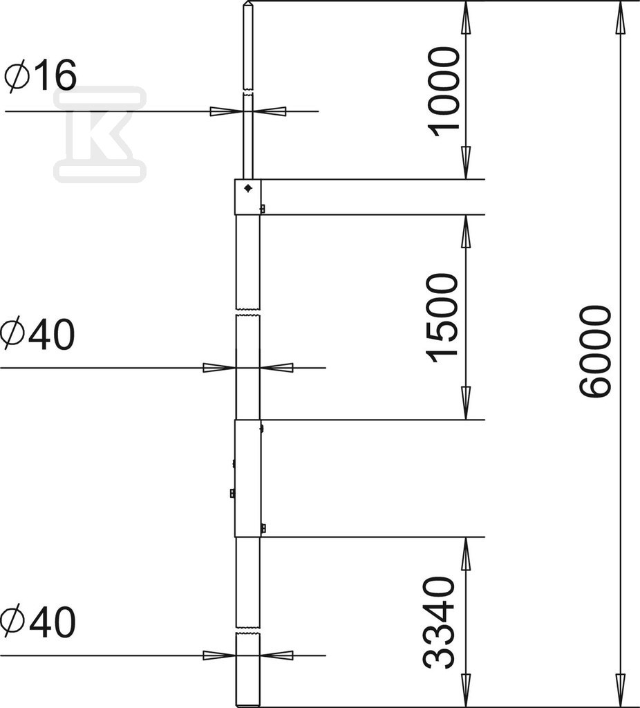 Zwód izolowany typ isFang 6000 AL - 5408947