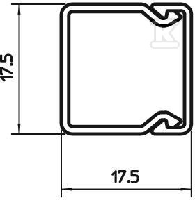 Typ instalačního kanálu WDK20020RW /2m/ - 6191037