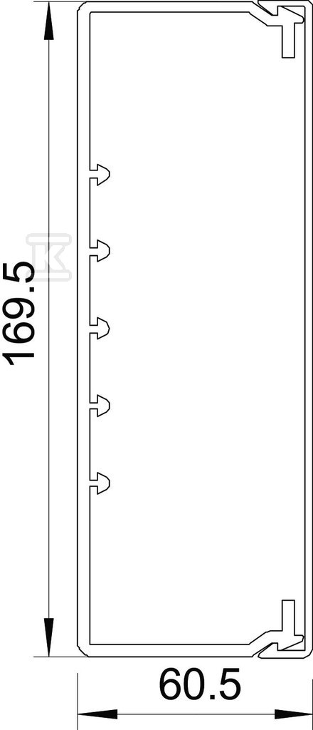 Tip instalacionog kanala VDK60170RV - 6191258