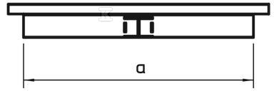 Tee with cover type LKM T40040FS - 6247725