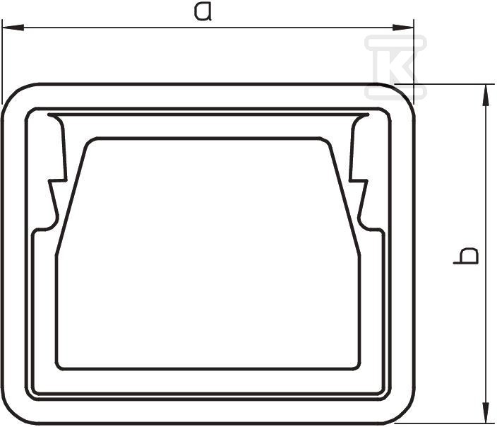 Edge protection ring, type KSR60100 - 6249852