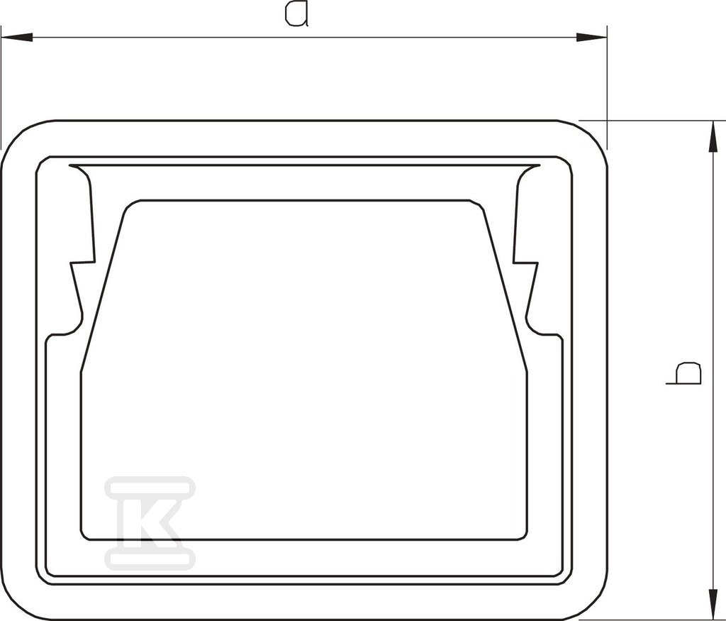 Edge protection ring, type KSR60200 - 6249856