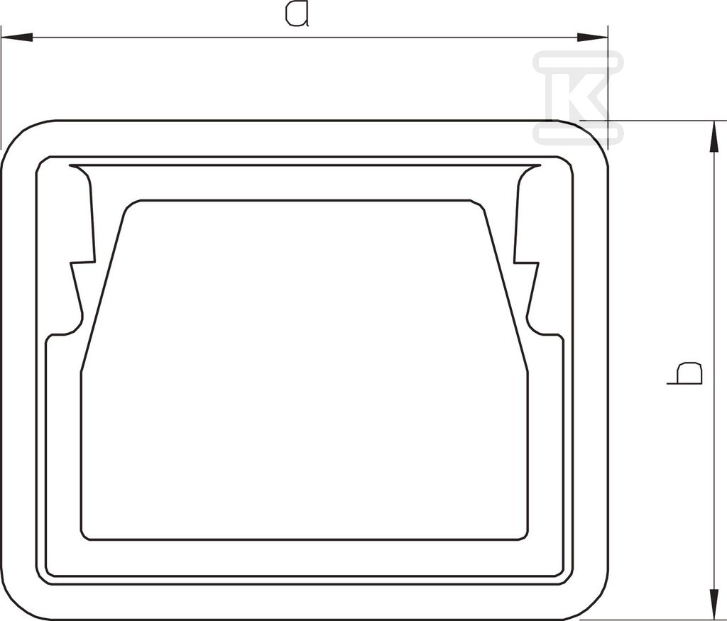 Edge protection ring, type KSR80080 - 6249865