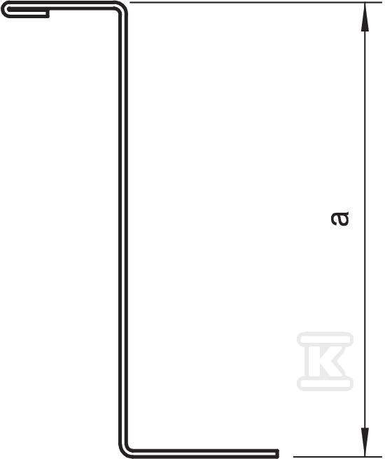 The partition type LKM TWS75 /2m/ - 6249880