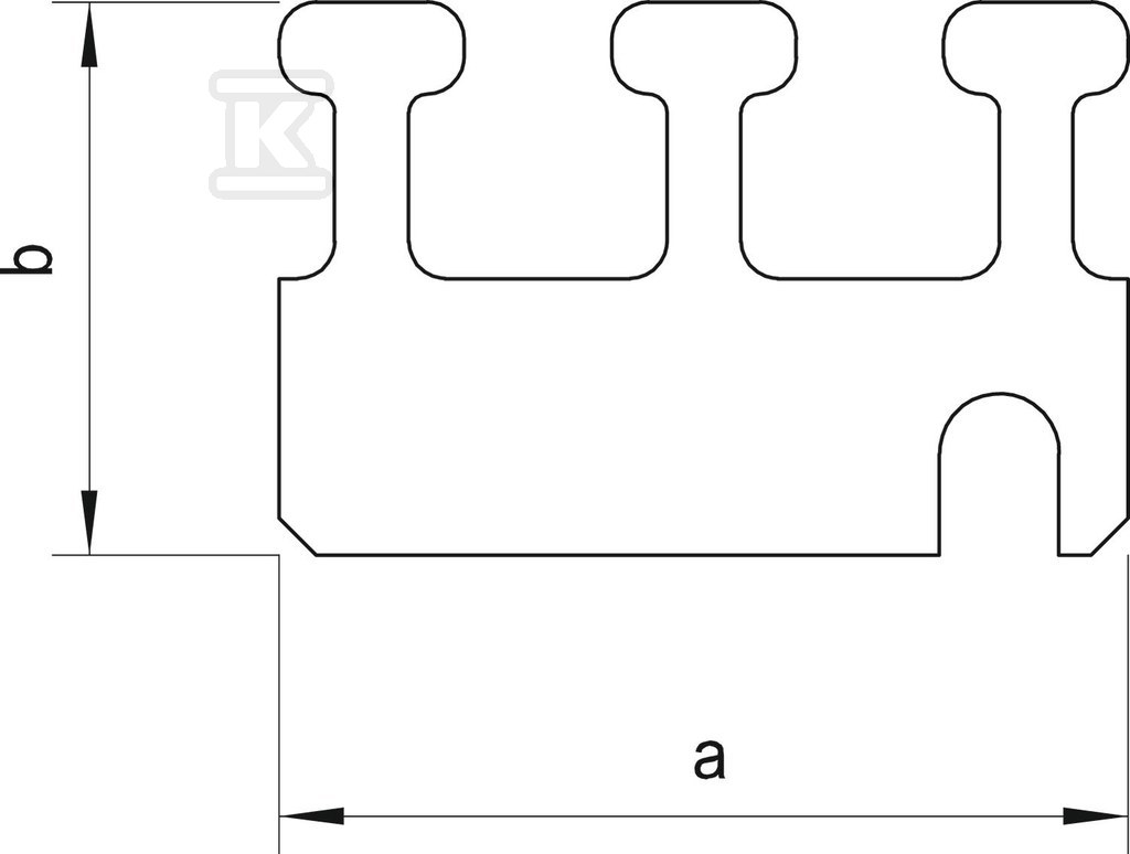 Cable holder type LKM Z60 - 6249906