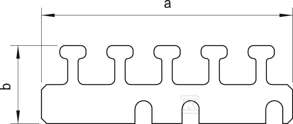 Cable holder type LKM Z100 - 6249922