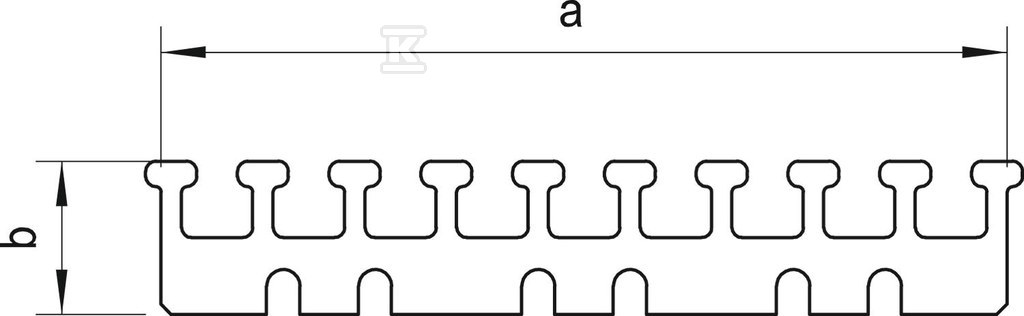 Cable holder type LKM Z200 - 6249981