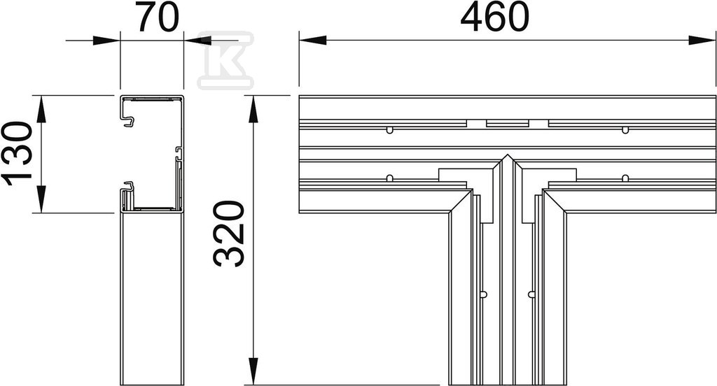 Trójnik typ: GK-T70130RW - 6274560