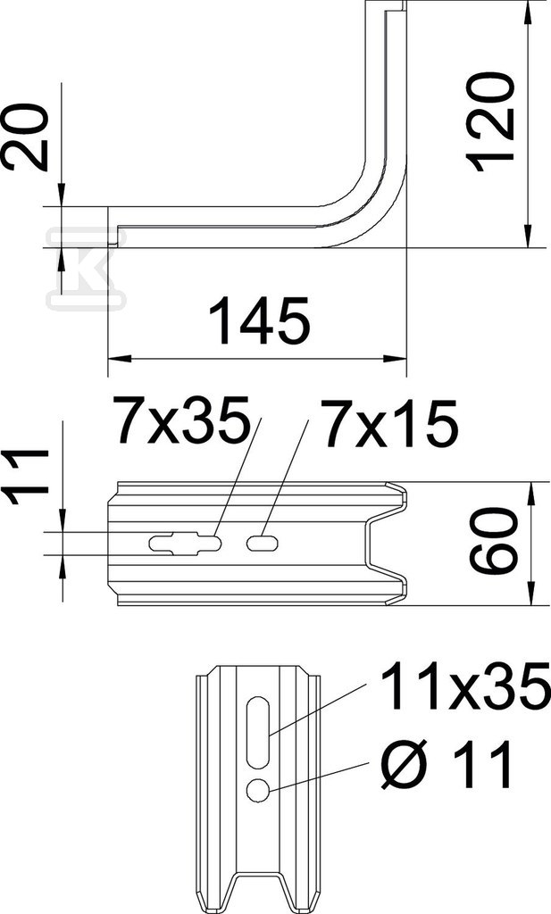 Wieszak TP typ TPSA 145 A2 - 6364871