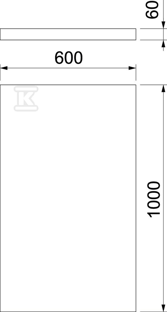 Mineral wool board type PSX-P60 - 7202297