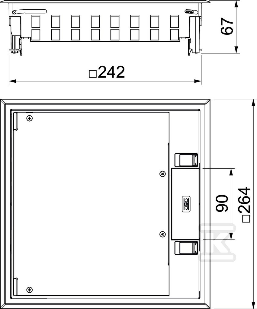 Napájacia kazeta typ GES9-3S U 7011 - 7405083