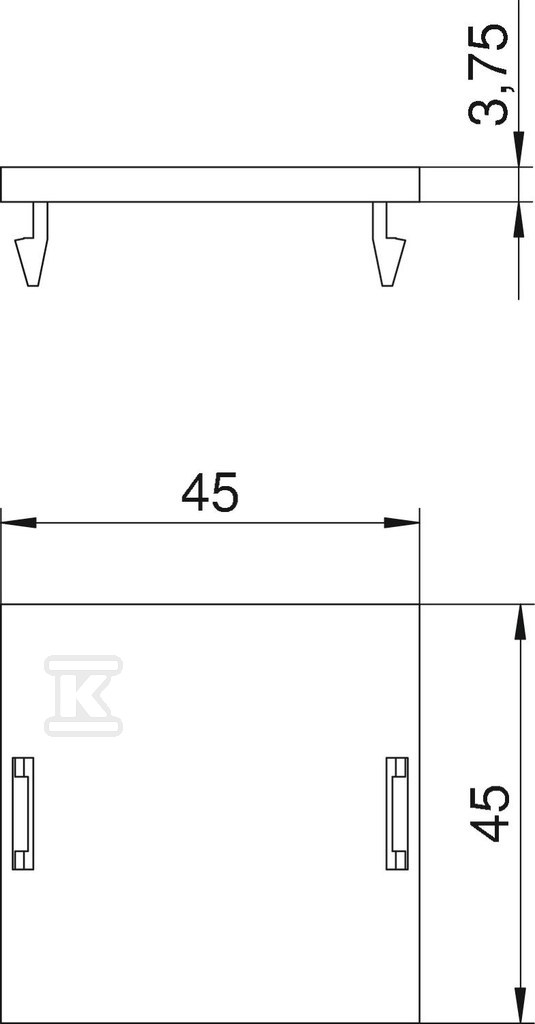 Capac de mascare tip LP 45 - 7407584