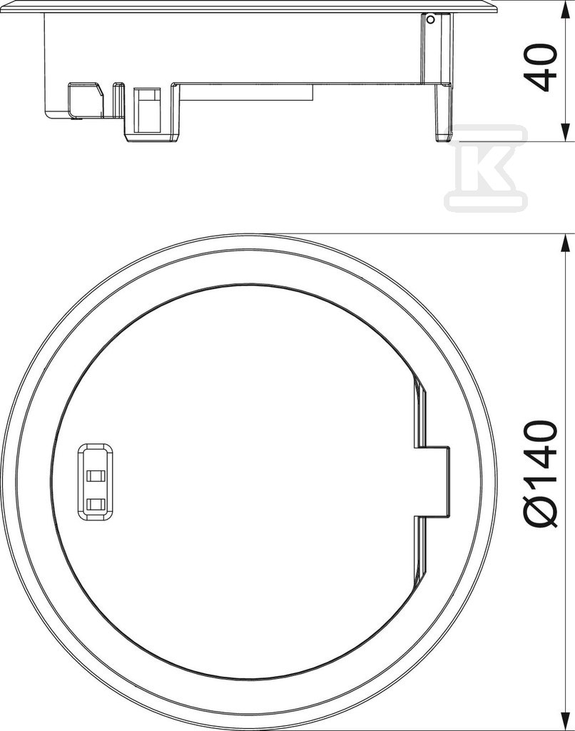 Kaseta za napajanje tipa GES R2 Ni - 7408850