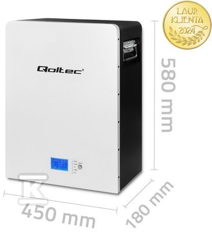 Magazyn energii Qoltec 4.8kWh, 100Ah, - 53710