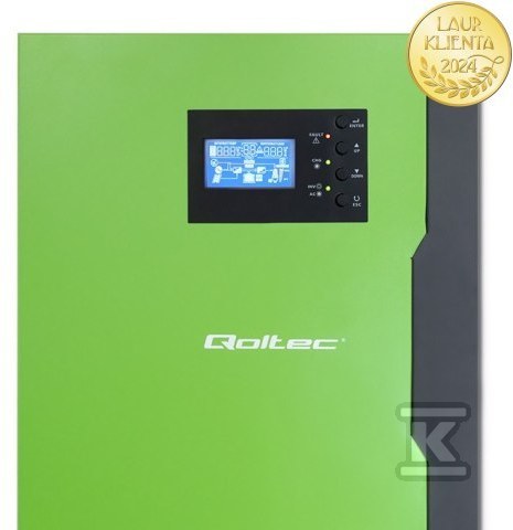 Гібридний інвертор однофазний Qoltec - 53886