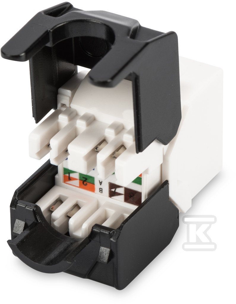 Moduł (gniazdo) keystone RJ45 (8P8C) - DN-93606