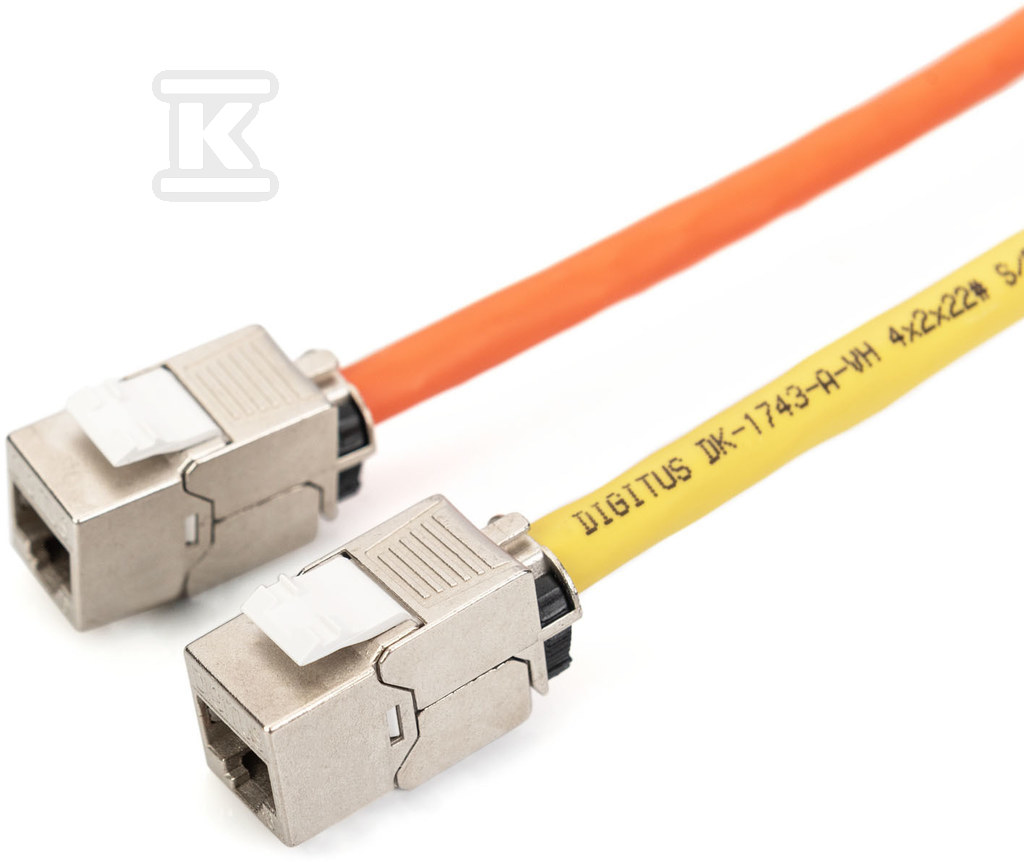 Moduł (gniazdo) keystone RJ45 (8P8C) - DN-93617