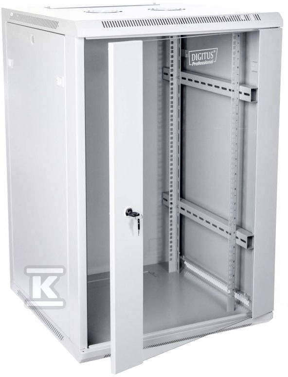 Szafa sieciowa wisząca 19" 15U rack - DN-W19 15U/600