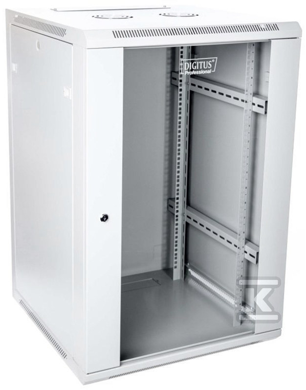 Szafa sieciowa wisząca 19" 15U rack - DN-W19 15U/600