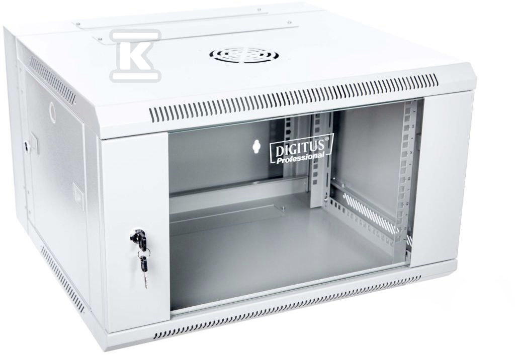 Мережева шафа настінна 19" 6U rack - DN-WD19 06U/550