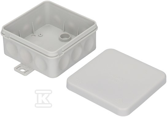 Puszka odgałęźna E1200 naścienna, biała - E1200W