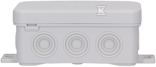 Puszka odgałęźna E126 naścienna, biała - E126W